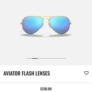 Ray ban polarized aviator sunglasses